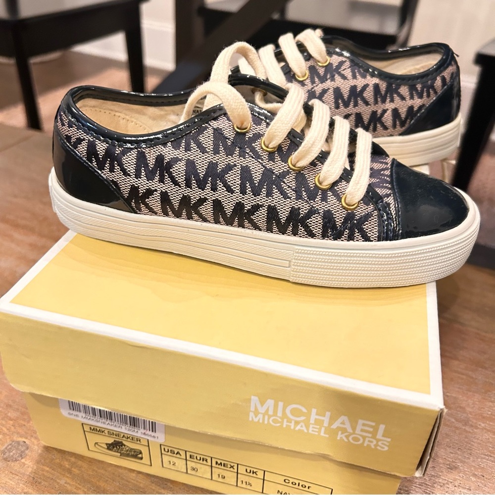 Michael Kors toddler sneakers size 12